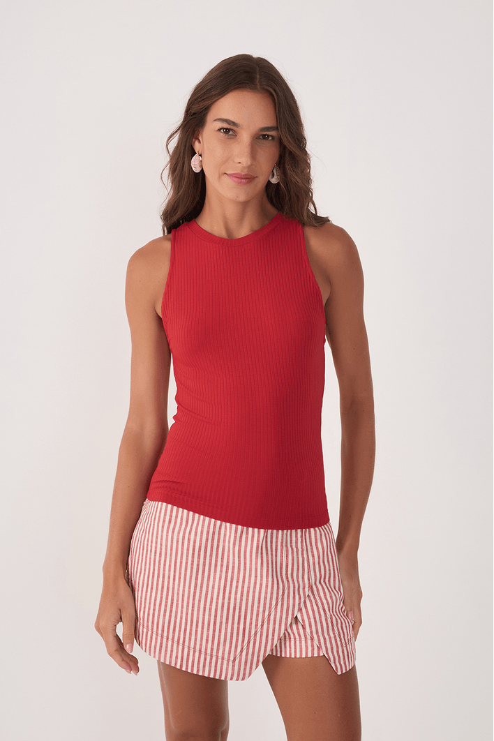 Blusa Básica Canelada