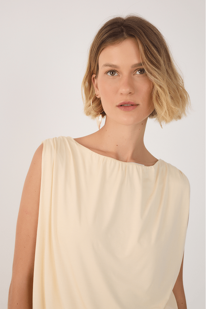 Blusa Balonê Modal