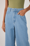 Calça Jeans Reta Média
