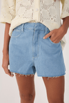 Short Jeans Básico Médio