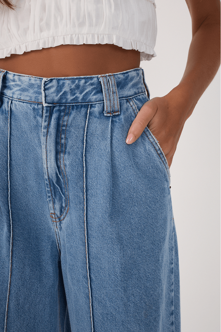 Calça Jeans Alfaiataria
