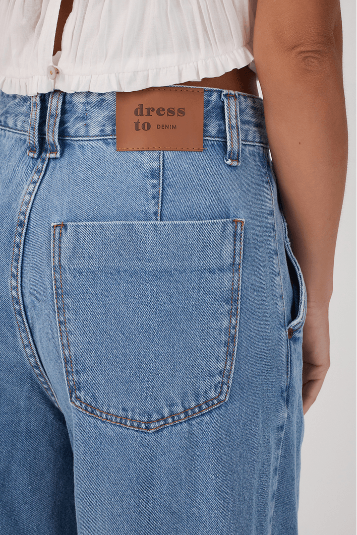 Calça Jeans Alfaiataria