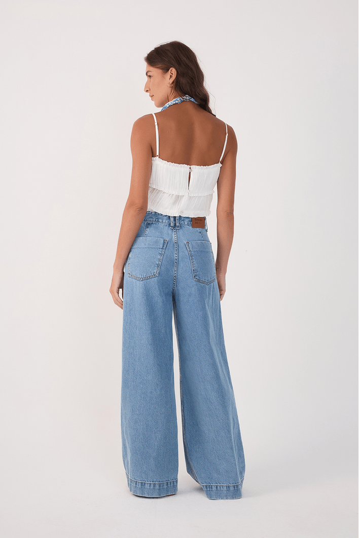 Calça Jeans Alfaiataria