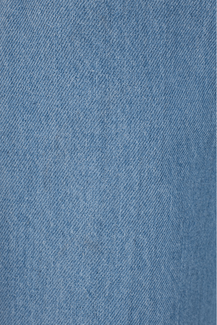 Calça Jeans Reta Média