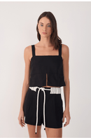 Blusa Linho Fenda