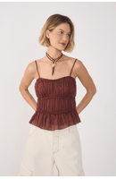 Blusa Algodão Pala Drapeada