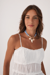 Blusa Algodão Pala Drapeada