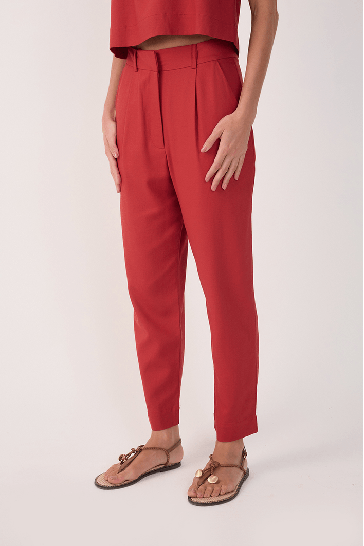 Calça Linho Cenoura