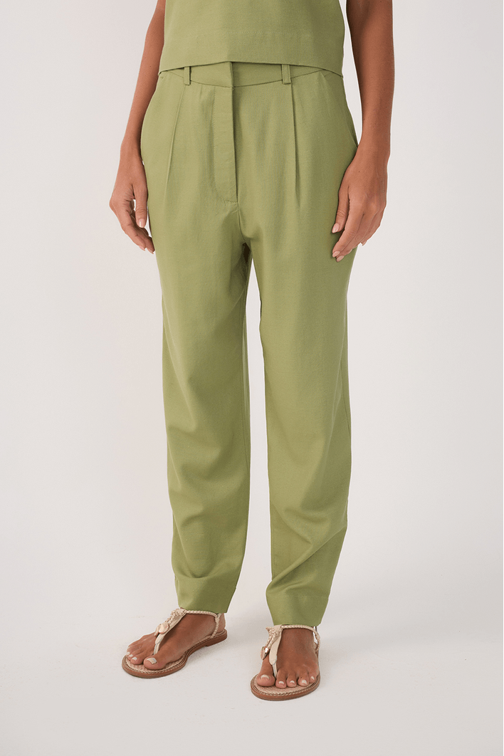 Calça Linho Cenoura