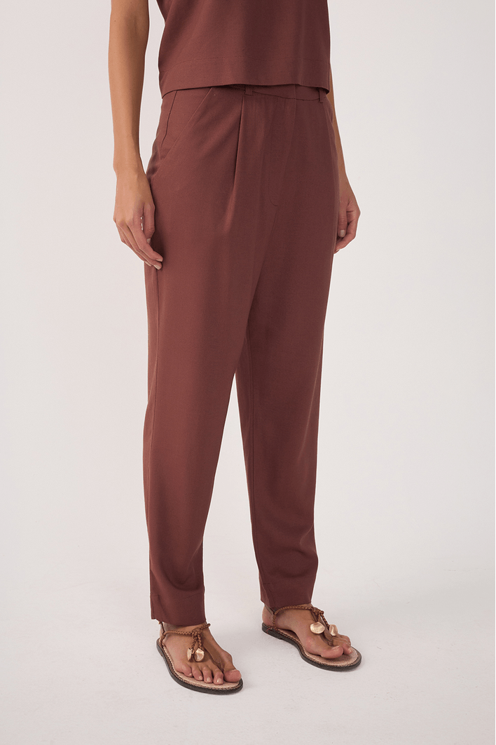 Calça Linho Cenoura