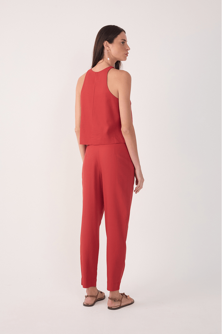 Calça Linho Cenoura