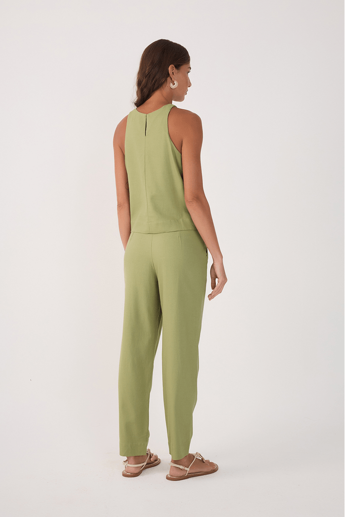 Calça Linho Cenoura