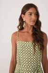 Vestido Cropped Estampa Amanhecer