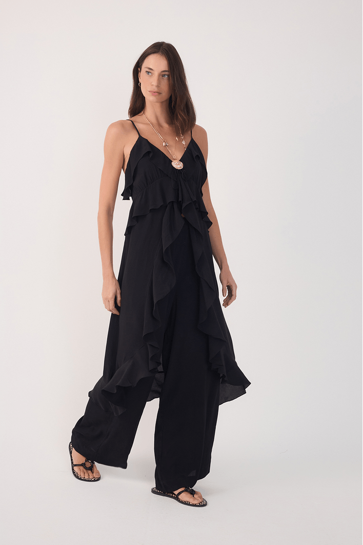Calça Crepe Pantalona