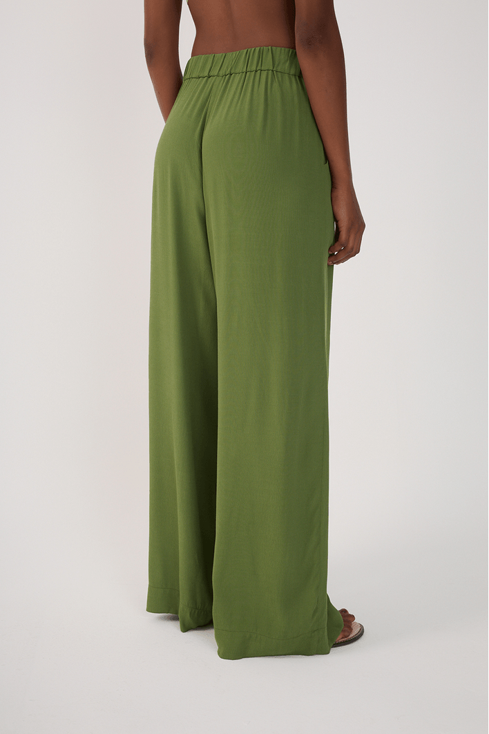 Calça Crepe Pantalona
