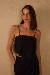 Blusa Linho Lenço Amarração