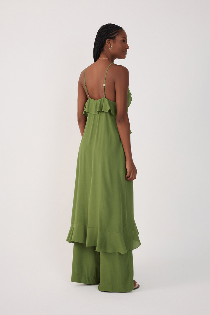 Calça Crepe Pantalona