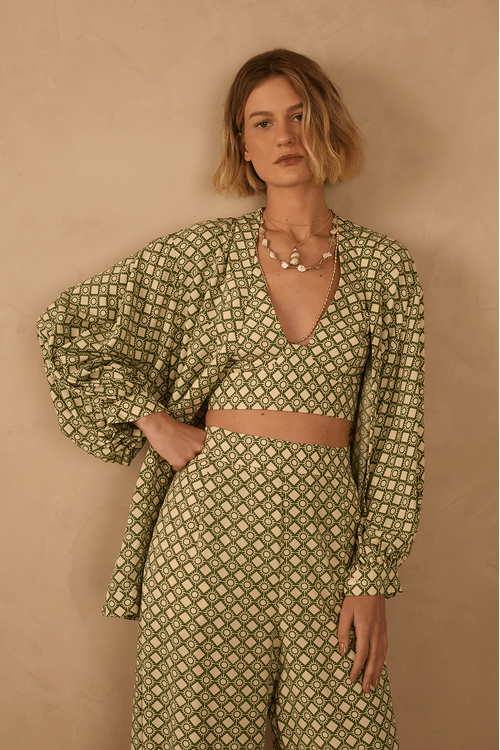 Top Estampa Amanhecer