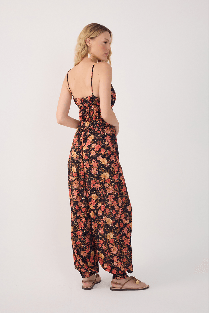 Calça Lurex Estampa Encontro