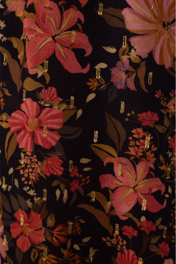 Blusa Lurex Estampa Encontro