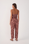 Calça Utilitária Estampa Margaridas Rosa
