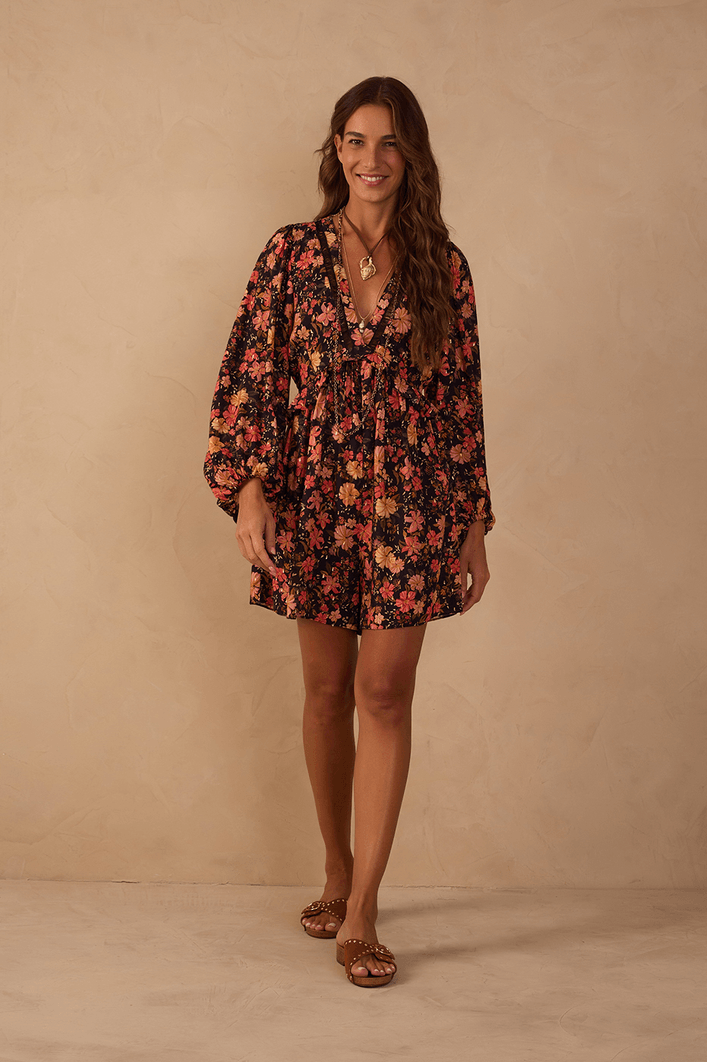 Macaquinho Lurex Estampa Encontro