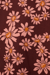 Short Estampa Margaridas Rosa
