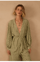 Kimono Estampa Amanhecer