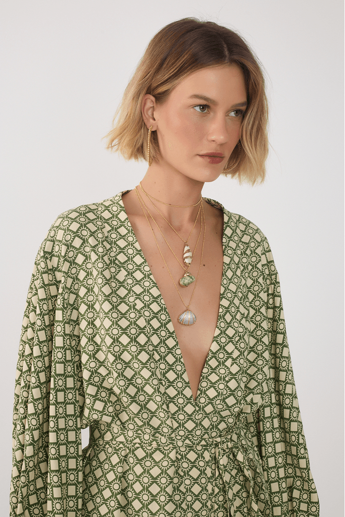 Kimono Estampa Amanhecer