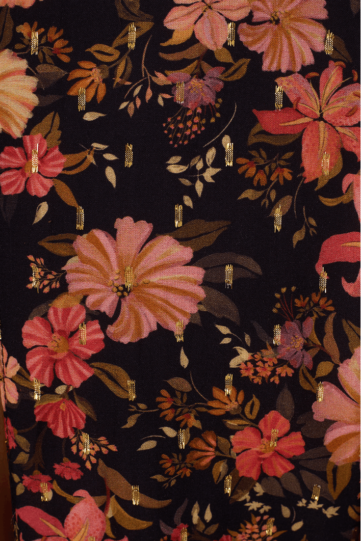 Macaquinho Lurex Estampa Encontro