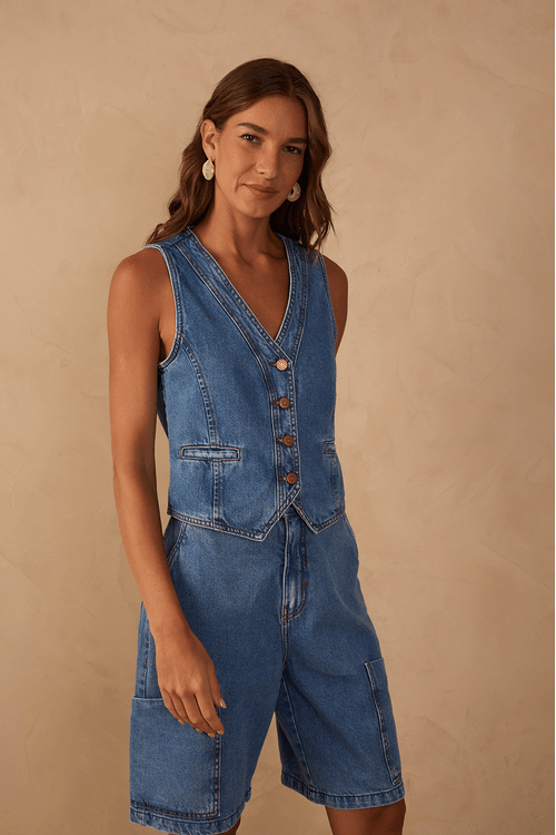 Colete Jeans