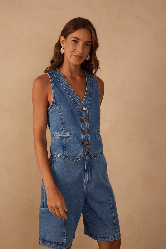 Colete Jeans
