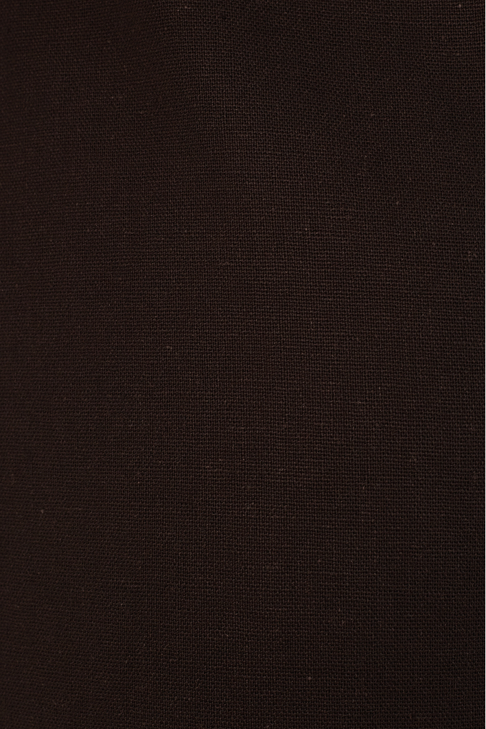 Vestido Cropped Linho Amarração