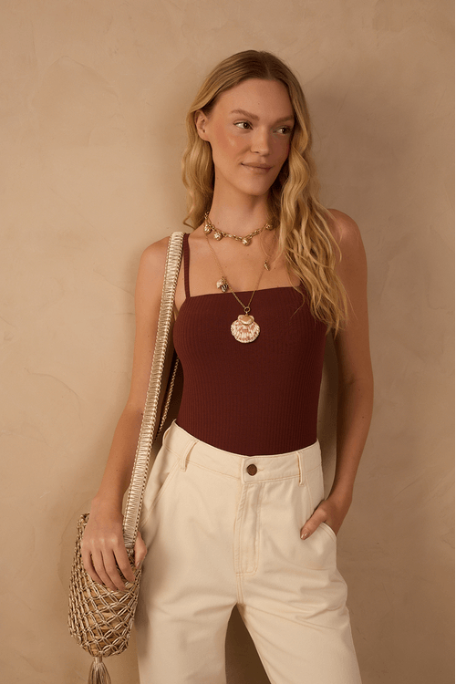 Body Básico Canelado