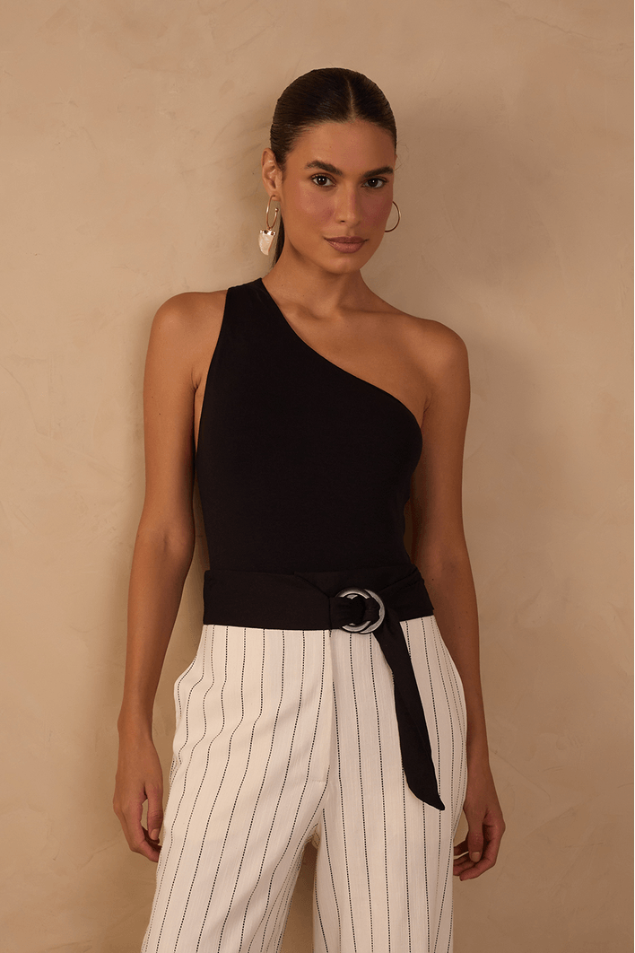 Body Ombro Só Malha Crepe