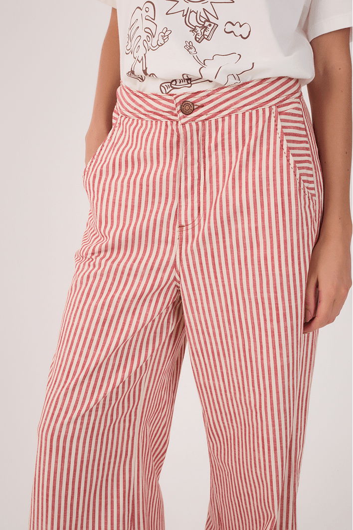 Calça Sarja Listras