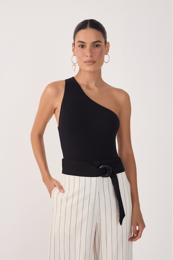 Body Ombro Só Malha Crepe