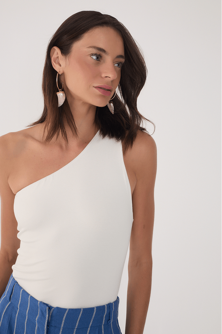 Body Ombro Só Malha Crepe