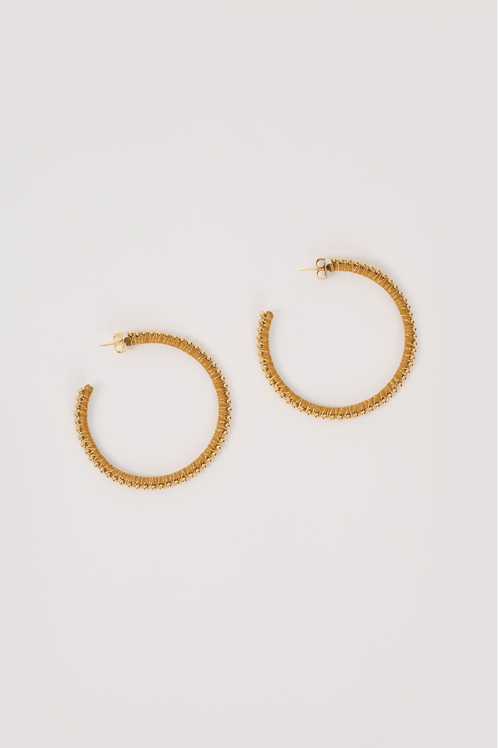Brinco Argola Cristais Melissa