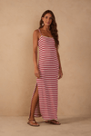Vestido Estampa Listra Entardecer