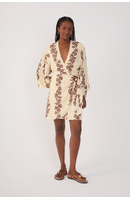 Vestido Cambraia Estampa Inspira