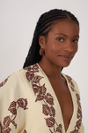 Vestido Cambraia Estampa Inspira