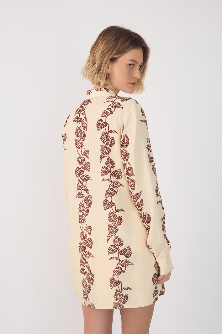 Camisa Cambraia Estampa Inspira