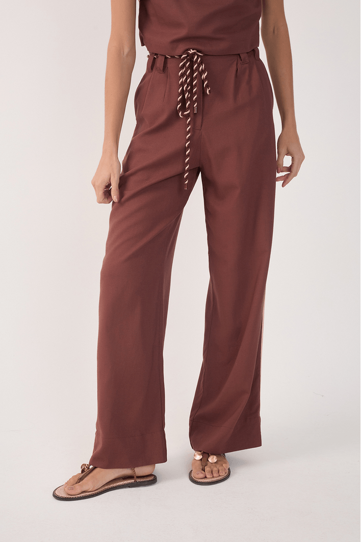 Calça Linho Viés