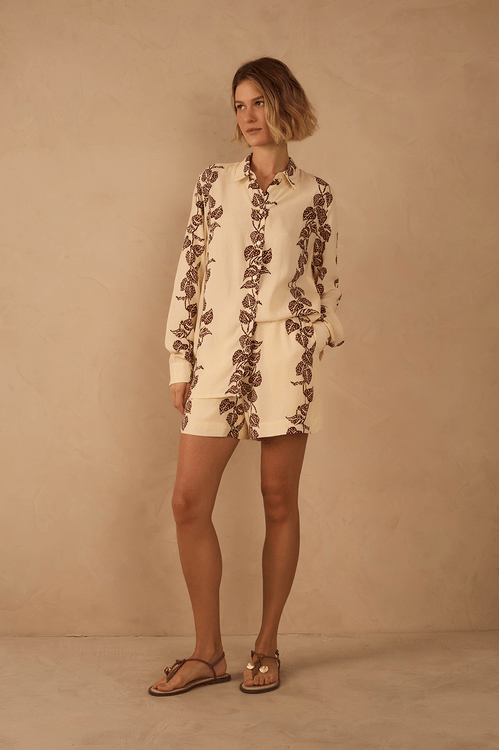 Short Cambraia Estampa Inspira