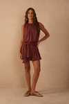 Vestido Básico Balonê Com Faixa