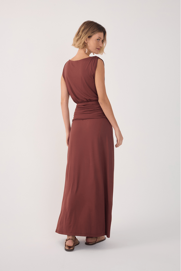 Vestido Pala Franzida