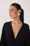 Vestido Cropped Crepe Pareo