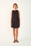 Vestido Básico Balonê Com Faixa