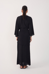 Vestido Cropped Crepe Pareo